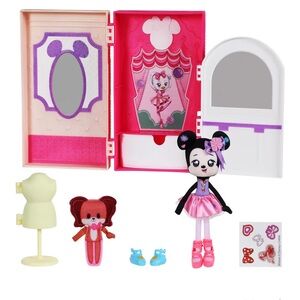 6" Minnie Mouse Soft Rag Doll - sweet seams